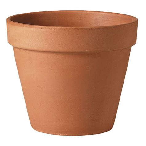 A rich chocolate brown color is added to the terra. . Home depot terra cotta pots